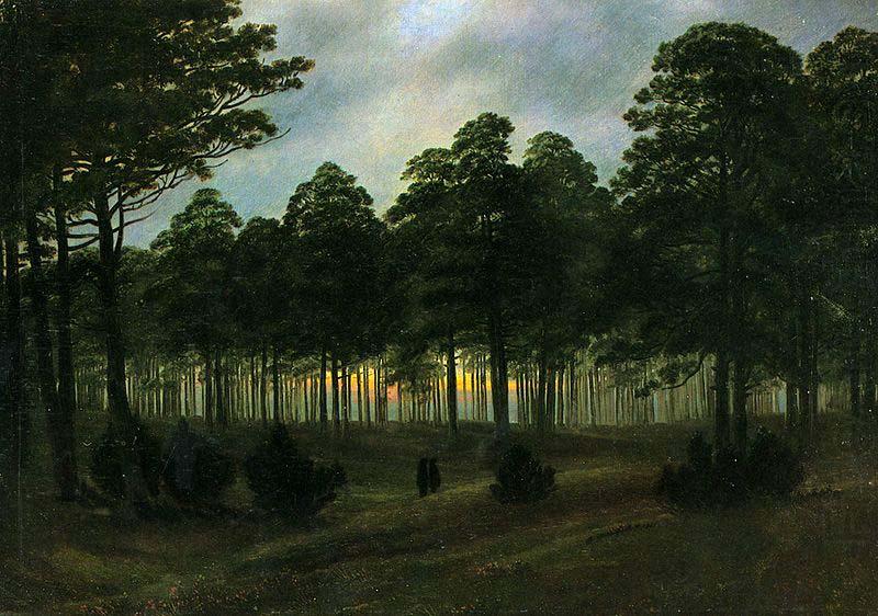 Caspar David Friedrich Der Abend china oil painting image